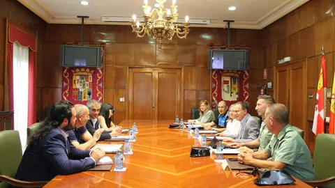 Ángel Blanco copreside la Junta Local de Seguridad de Toro para coordinar el dispositivo de seguridad de VinToro