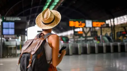 Fotografía de archivo de un aeropuerto