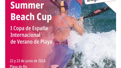 2024-06-20 IMAGEN Cartel I Copa Internacional de Verano de Playa de Salvamento y Socorrismo