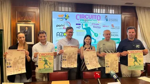 presentación torneo de pádel mixto 
