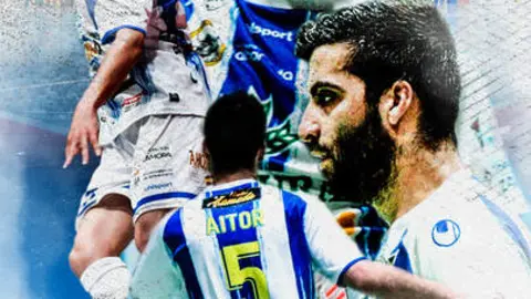 Aitor Blanco, jugador del Atlético Benavente