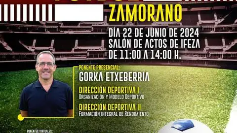 cartel jornadas de formación