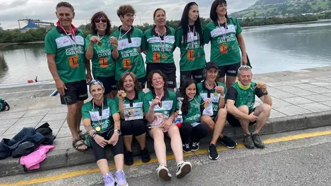 El equipo AZAYCA del Barco Dragón suma un nuevo metal en el Trofeo Astillero