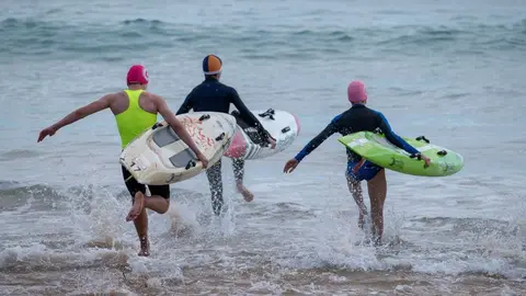 Competición de salvamento y socorrismo de aguas abiertas