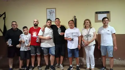 Campeonato de San Pedro de Billar Romano en el Bar San Isidro