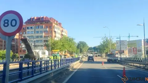 Puente nuevo obras Zamora