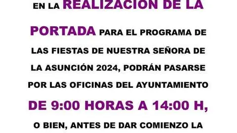 Comunicado Ayto Coreses Cartel Fiestas