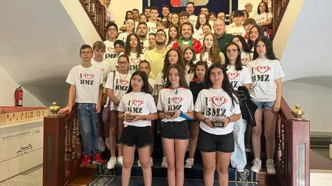 La banda de música de Zamora en la Diputación 