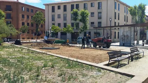 obras parque San Martín