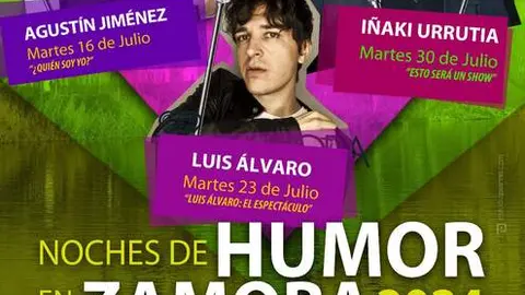 Cartel Noches de Humor 2024