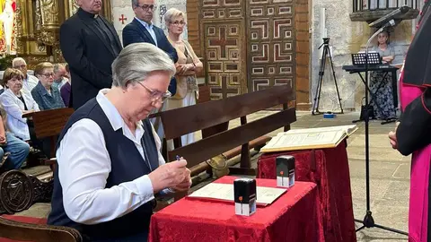 Toma de posesión Diócesis. Iglesia San Ildefonso