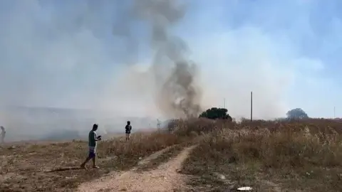 incendio bosque de Valorio 1