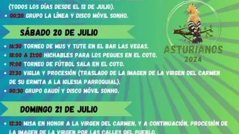 Asturianos de Sanabria Fiestas 2024