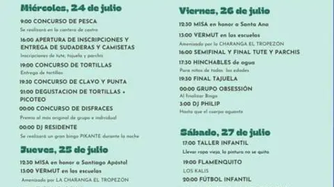 Fiestas Castro de Alcañices 2024