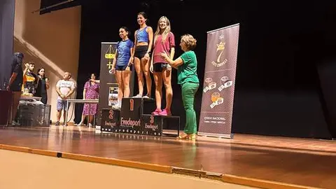 Irene Delgado, 3ª Senior en Guadamur