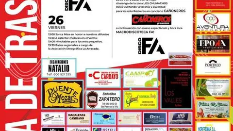 cartel fiestas Vecilla de Trasmonte