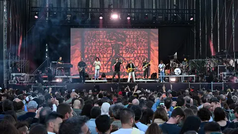 Músicos en la Montaña