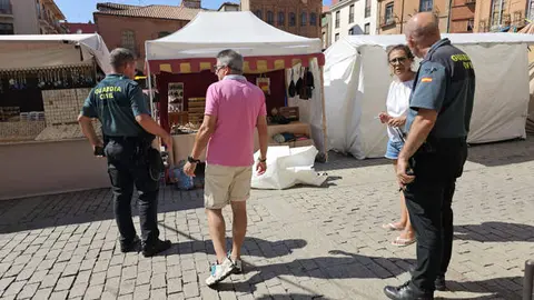 mercado medival en Benavente. Imagen Interbenavente