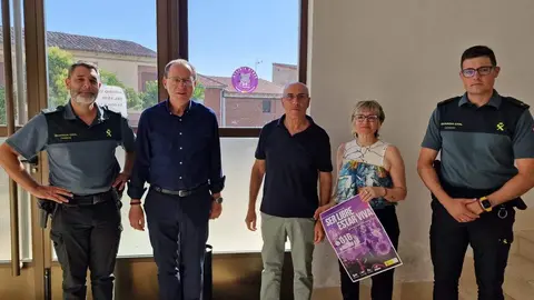 Reunión de coordinación de seguridad con motivo de las fiestas de Coreses