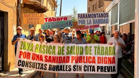 Protesta Sanidad Tábara