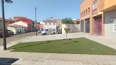 ajardinamiento Calle amor de dios