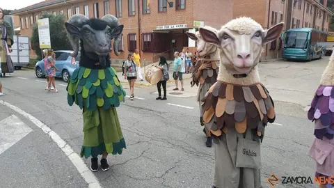 Gigantes y cabezudos en Camarzana de Tera _2