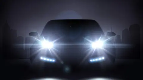 Luces coche Archivo