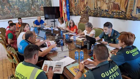 Reunión Seguridad Fiestas San Agustín