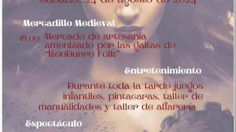 mercado medieval el maderal