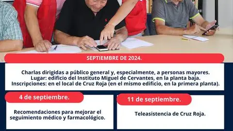 Cartel jornadas informativas Villalpando 2024