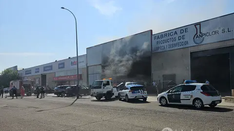 Incendio nave benavente