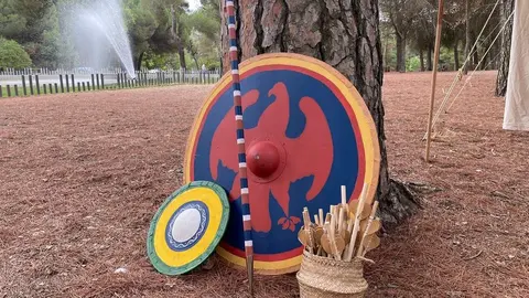 primera recreación histórica Suevo-Visigoda en Valorio_7