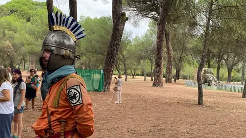 primera recreación histórica Suevo-Visigoda en Valorio_14