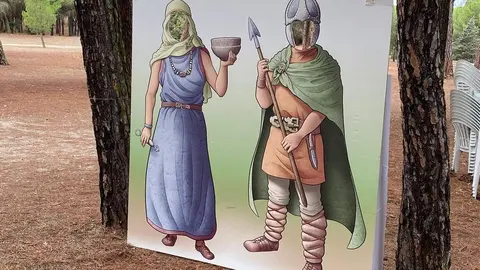 primera recreación histórica Suevo-Visigoda en Valorio_15