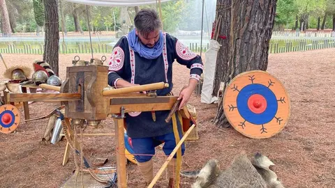 primera recreación histórica Suevo-Visigoda en Valorio_17
