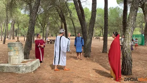 primera recreación histórica Suevo-Visigoda en Valorio_20