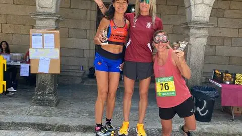 Elena Cavete vencedora en la legua de Sanabria