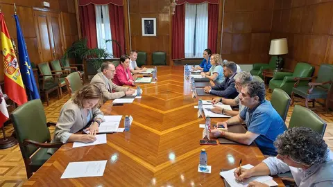 Subdelegación del Gobierno en Zamora. Reunión de la Comisión de Seguimiento