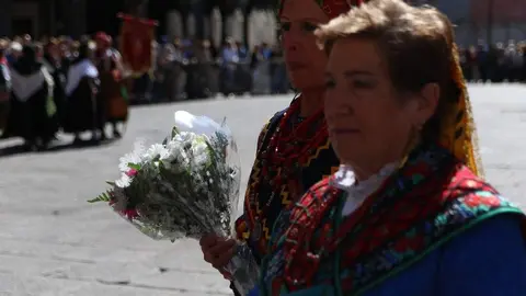 ofrenda floral Virgen de la Concha _2