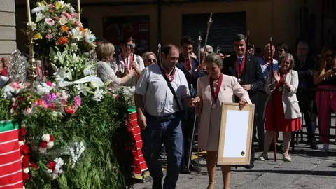 ofrenda floral Virgen de la Concha _15