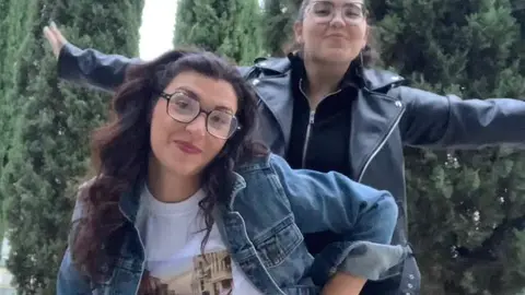 Lara y Natalia Moreno Sánchez. IMAGEN CEDIDA