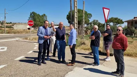 Ángel Blanco visita Fuentes de Ropel y Castrogonzalo