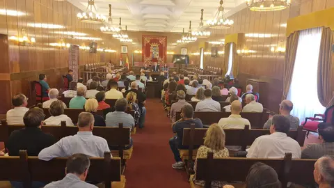 reunión con los representantes de los 92 ayuntamientos de la provincia con los que liderará un proyecto Next Generation