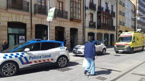 Mujer herida PalenciaenlaRed