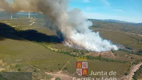 Incendio Brañuelas