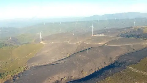 Incendio Brañuelas León