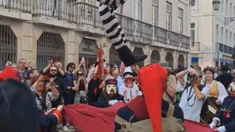 Los Antruejos de Villanueva de Valrojo en el Festival Internacional de la Máscara Ibérica en Lisboa (7)
