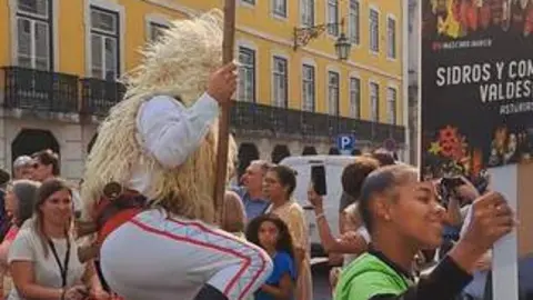 Los Antruejos de Villanueva de Valrojo en el Festival Internacional de la Máscara Ibérica en Lisboa (9)