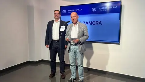 Pedro Gallardo y José María Barrios