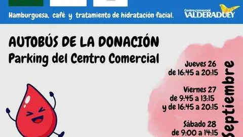 Donación Sangre Valderaduey